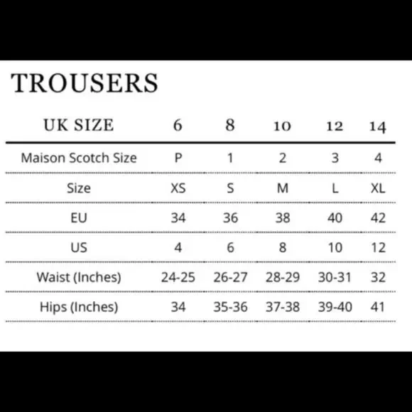 SCOTCH & SODA (MAISON SCOTCH) Neutral Print Pants - Picture 13 of 13